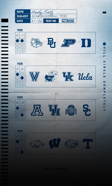 Andy Katz's Tiers